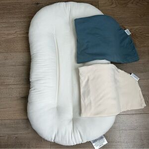 Snuggle me organic Infant lounger + 2 sheets